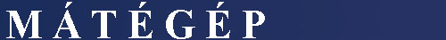 MÁTÉGÉP